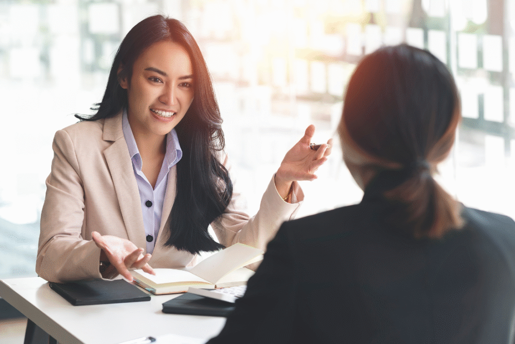 broker sharing buyer activity and next steps with seller